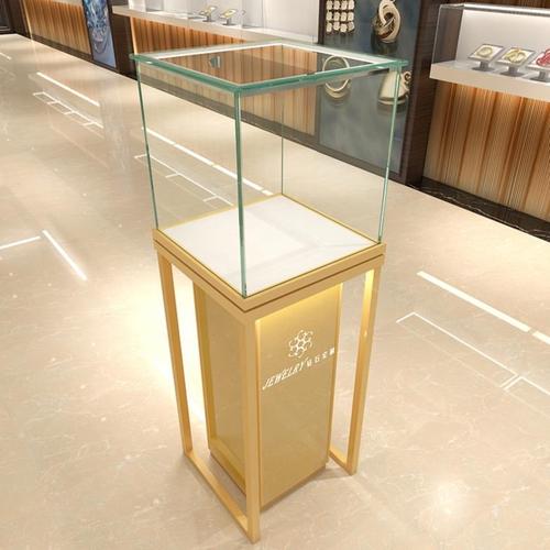 玻璃货柜珠宝样品柜台首饰展柜精品展示柜产品展示架透明陈列柜子